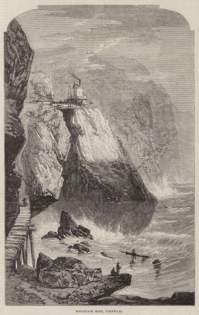 Botallack Mine, Cornwall by Richard Principal Leitch